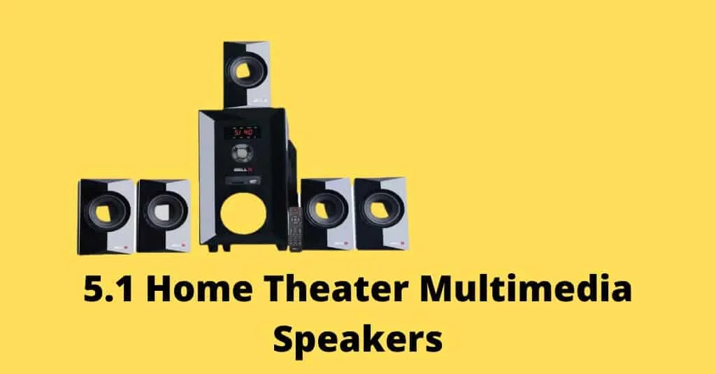 5.1 Multimedia Speakers under Rs 3000