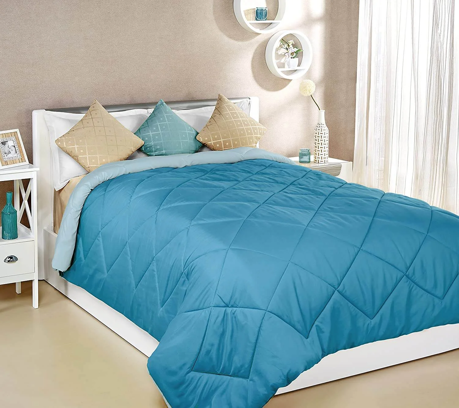 Double Bed Blanket Cover With Zipper
