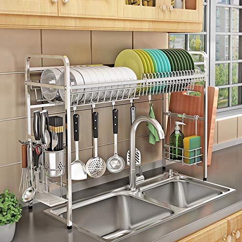Dish Drainer Storage Organizer Rack