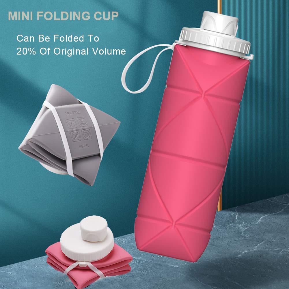 Silicone Foldable Water Bottle