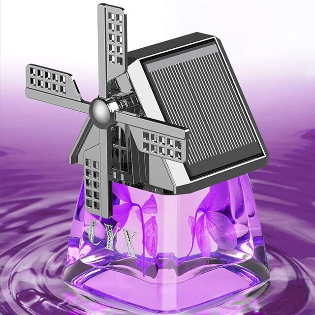 Windmill Design Solar Car Perfume