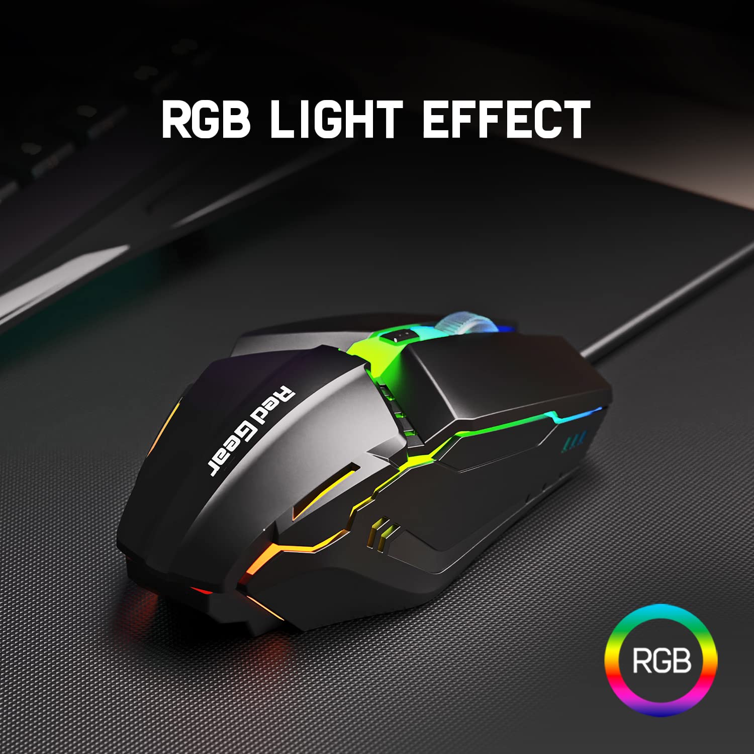 Wired Gaming Mouse with RGB LED