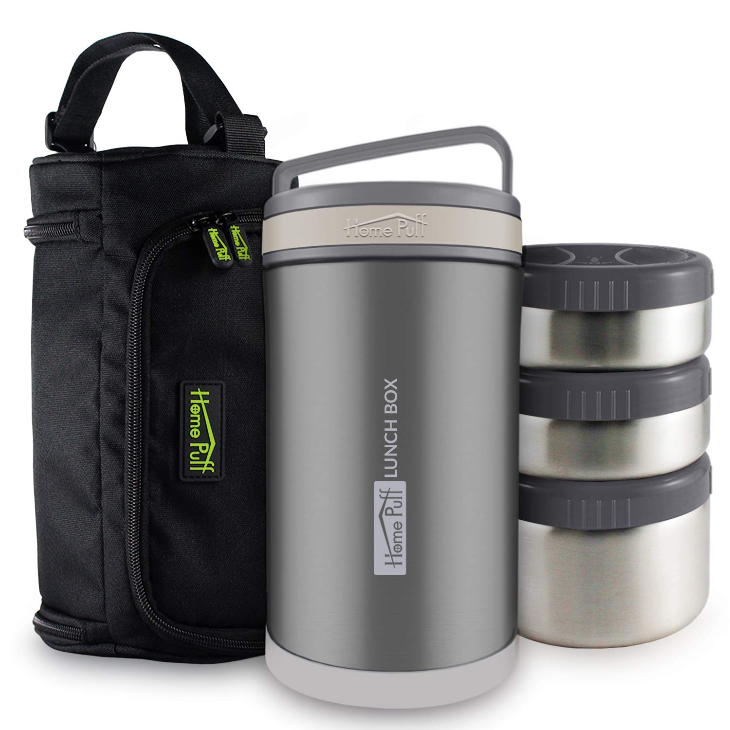 Double Wall Vacuum Insulated Stainless Steel Lunch Box
