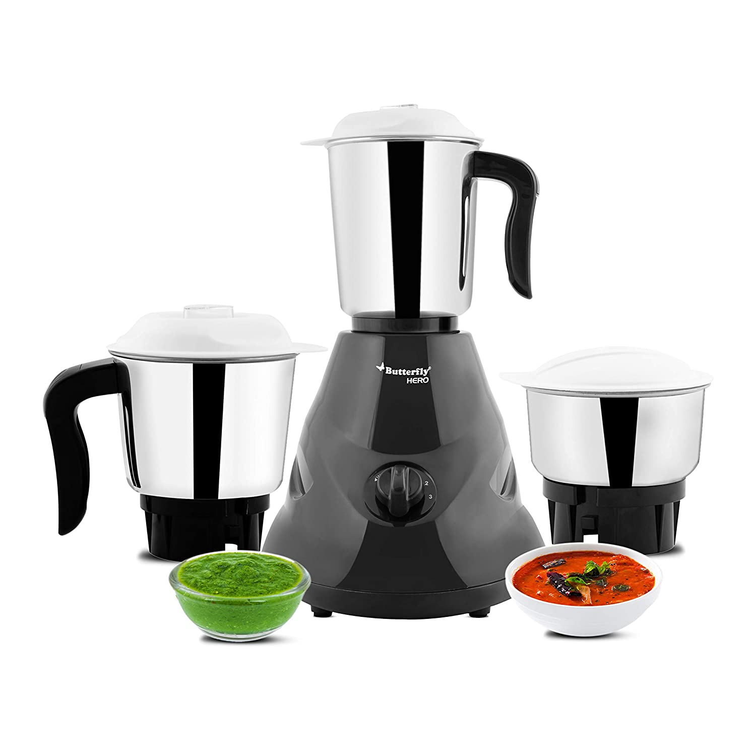 Butterfly Hero Mixer Grinder | 500W | 3 Jars